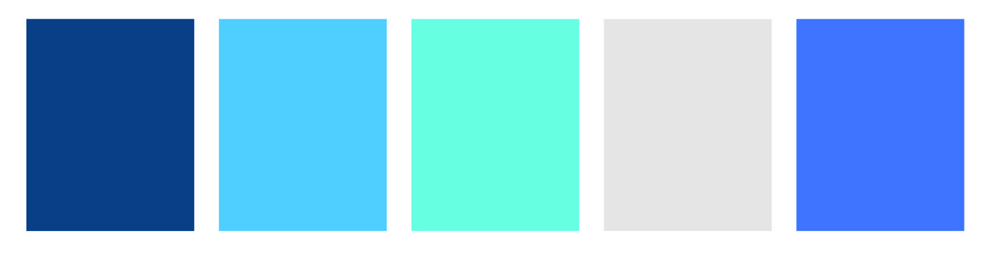 Bad-Farbpalette-blau